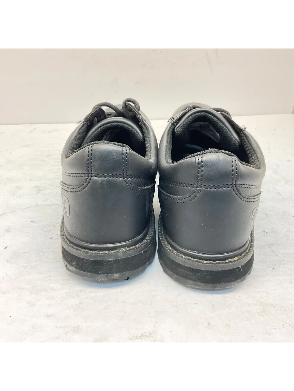 Dakota Men's Lace-Up Steel Toe Sport Oxford Shoes 3023 Black Leather Size 8.5M